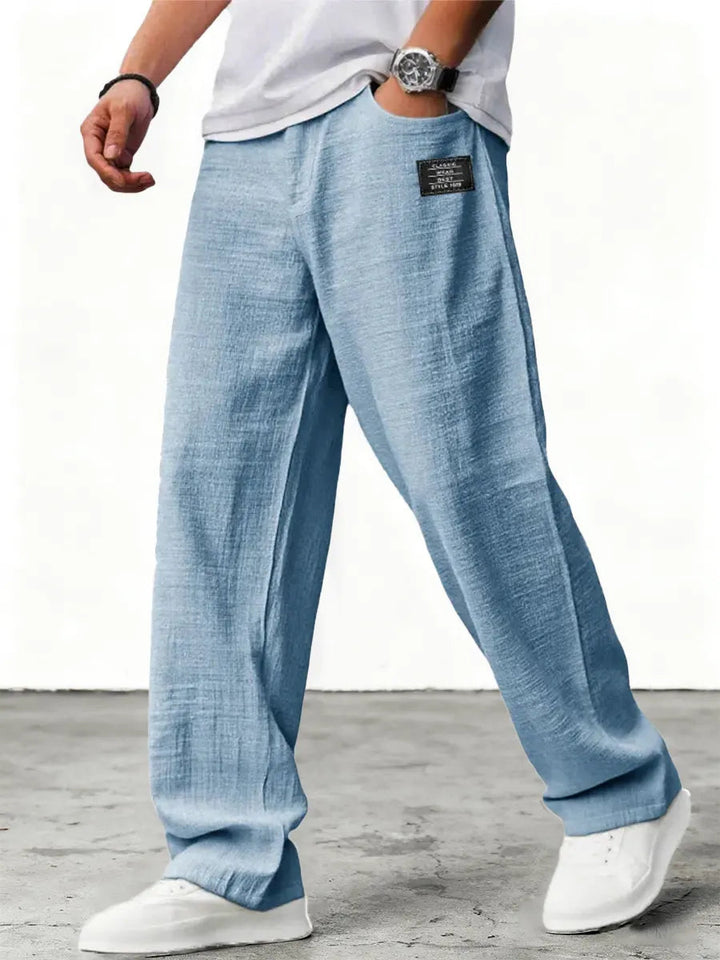 Lunara | Atmungsaktive &amp; Bequeme Leinenhose Damen – Lockere Passform für Alltag und Freizeit 0
