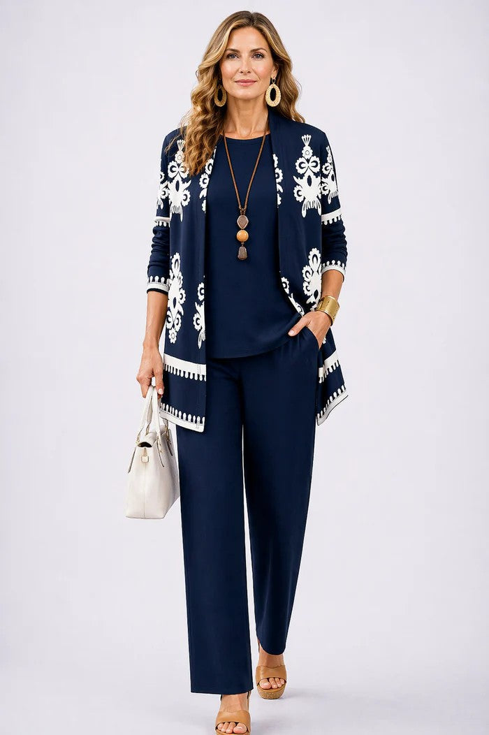 Elegantes 3-Teiliges Damen Set