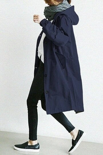 Eleni Wasserabweisender Klassischer Damen Trenchcoat