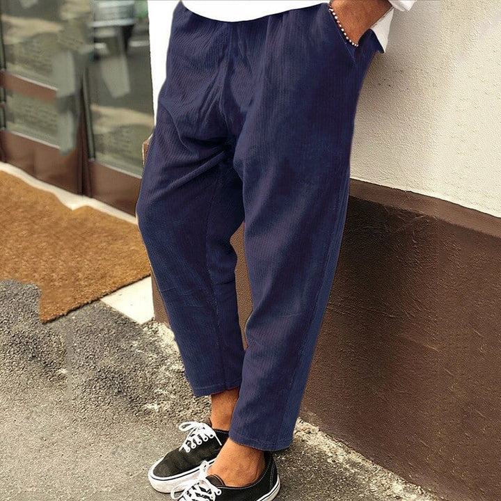 Selo Trendige Damen Cordhose