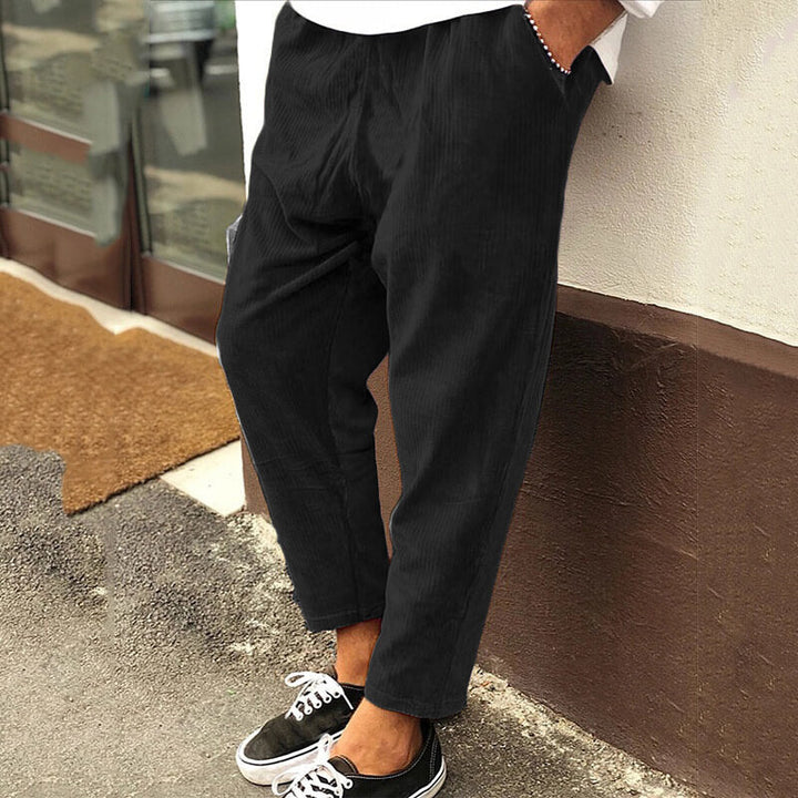 Selo Trendige Damen Cordhose