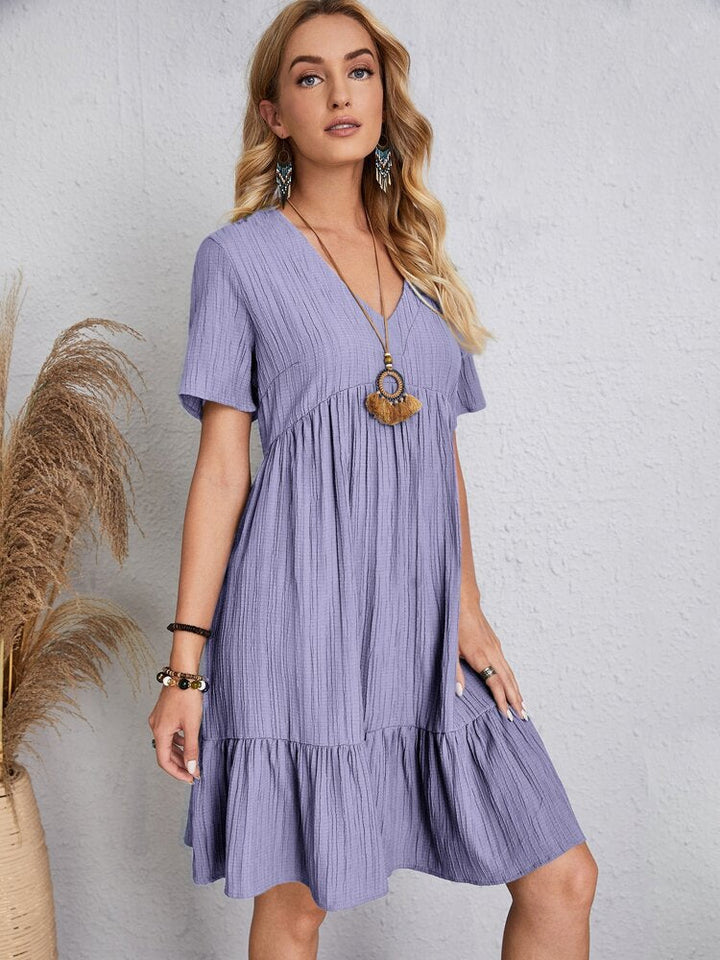 Elegantes Bequemes Damen Kleid