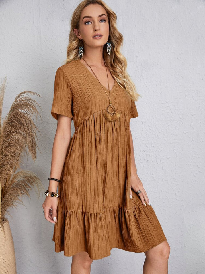 Elegantes Bequemes Damen Kleid