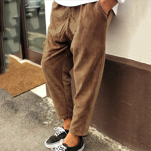 Modische Lässige Herren Cordhose
