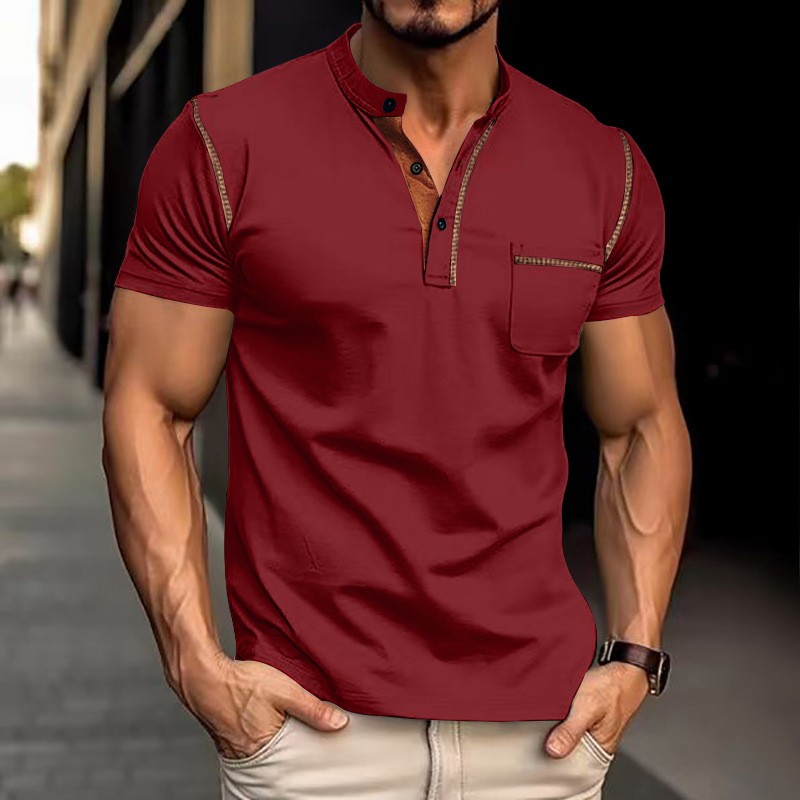 Elegantes Zeitloses Herren Poloshirt