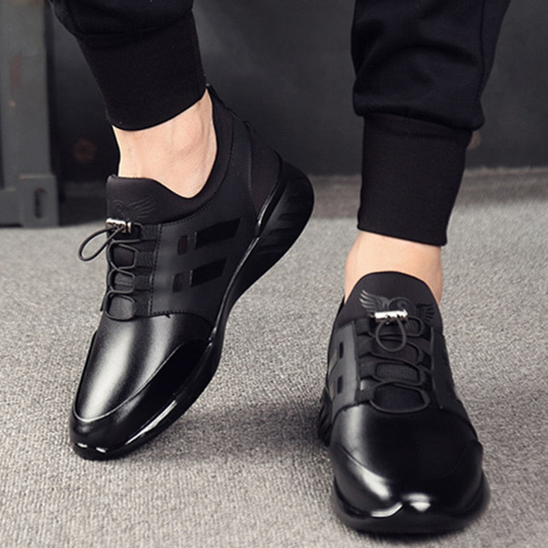 Bequeme Ergonomische Premium Herren Lederschuhe
