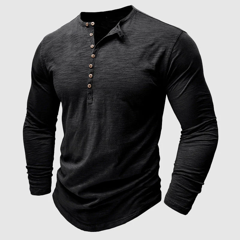 Lässiges Baumwoll Herren Shirt