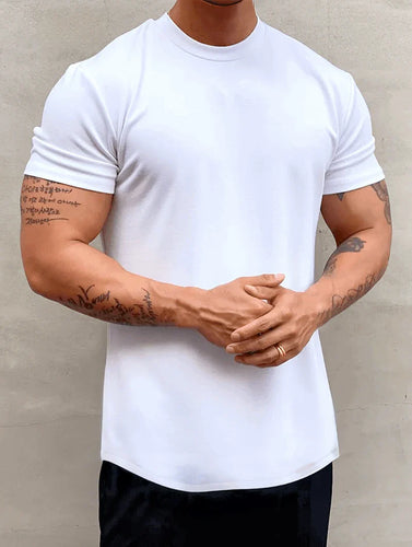 Elastisches Figurbetontes Herren T-Shirt