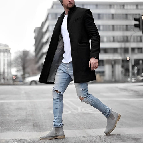 Elegante Zeitlose Herren Jacke