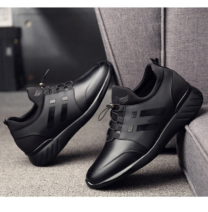 Bequeme Ergonomische Premium Herren Lederschuhe