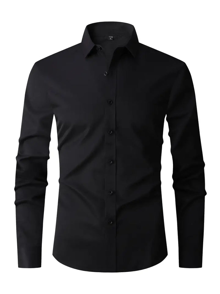 Elegantes Vielseitiges Herren Langarmhemd