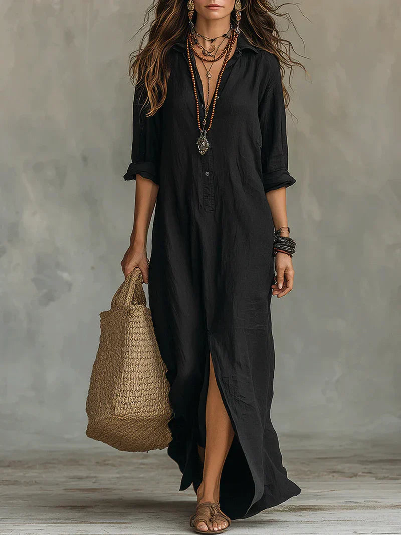 Elegantes Vielseitiges Damen Maxi-Kleid