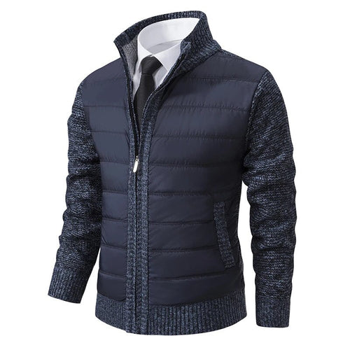 Lässige Vielseitige Herren Jacke mit Stehkragen