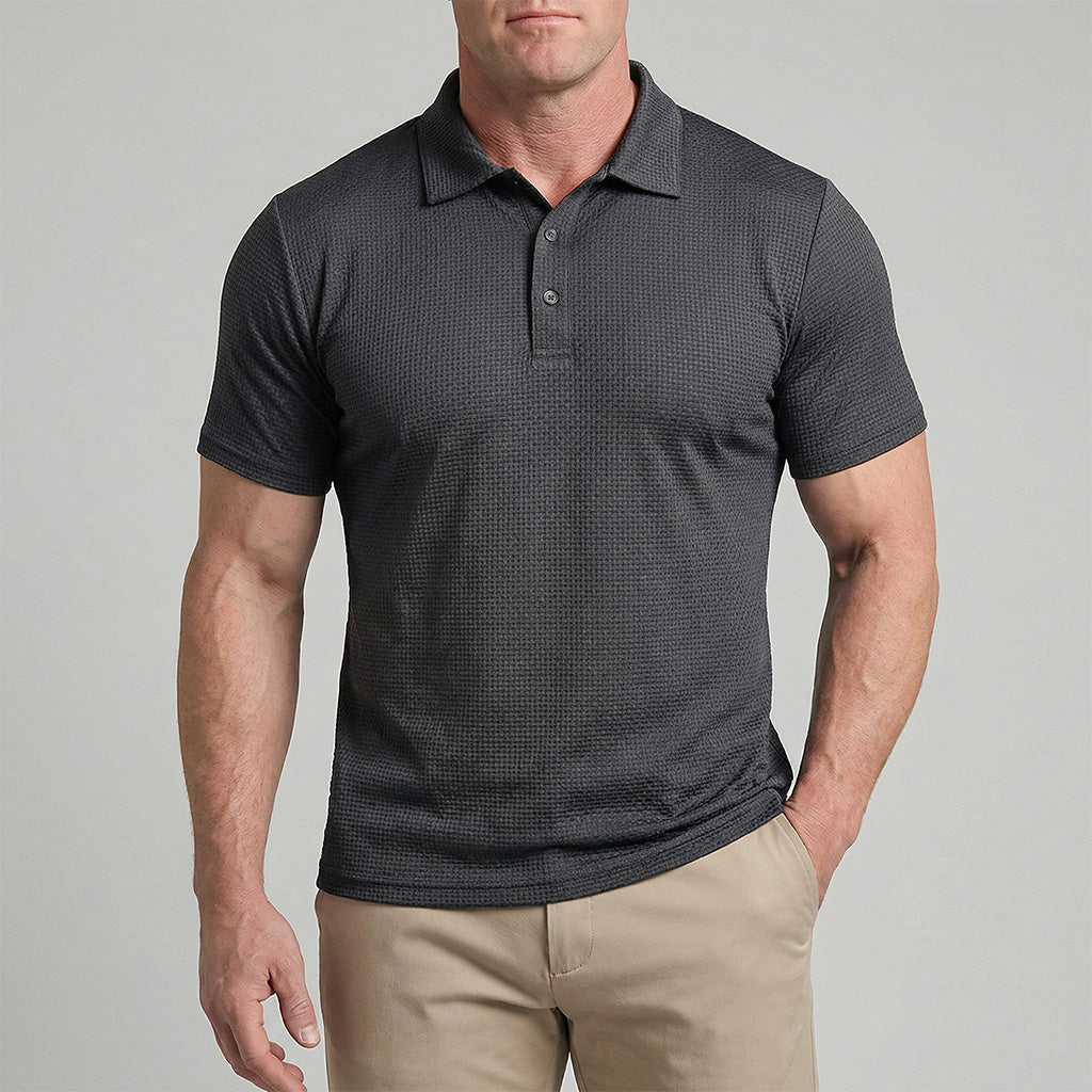Bequemes Atmungsaktives Herren Poloshirt