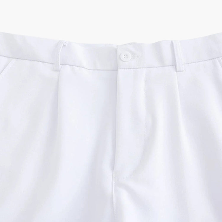 Elegante Taillierte Herren Stoffhose