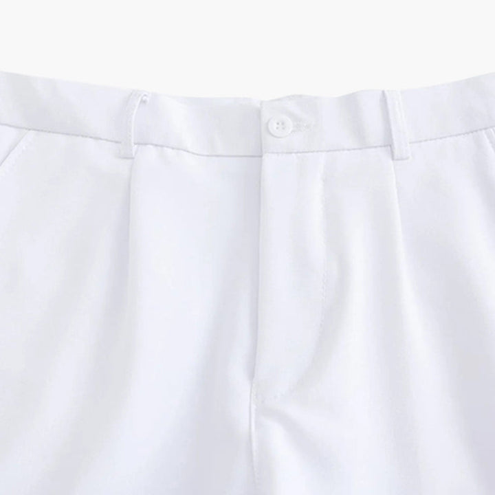 Elegante Taillierte Herren Stoffhose