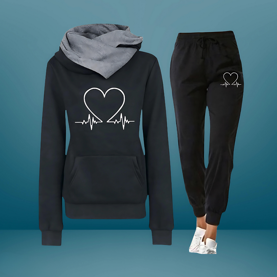 Heartbeat Sportliches Damen Trainingsset