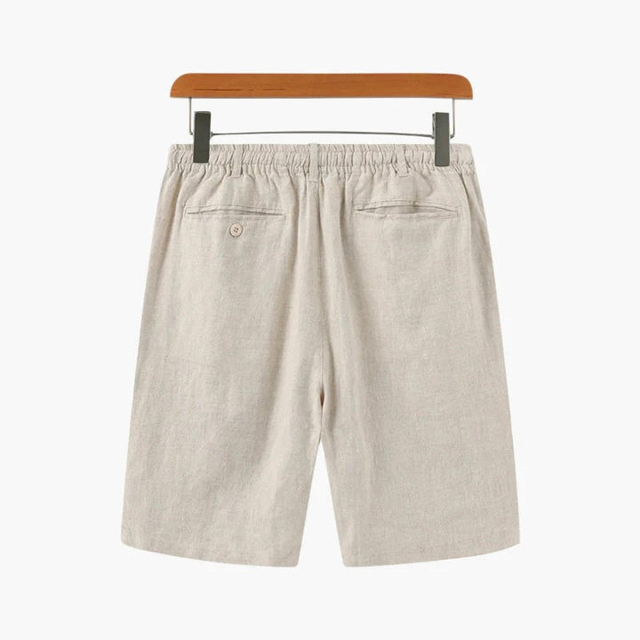 Leichte Atmungsaktive Herren Leinenshorts