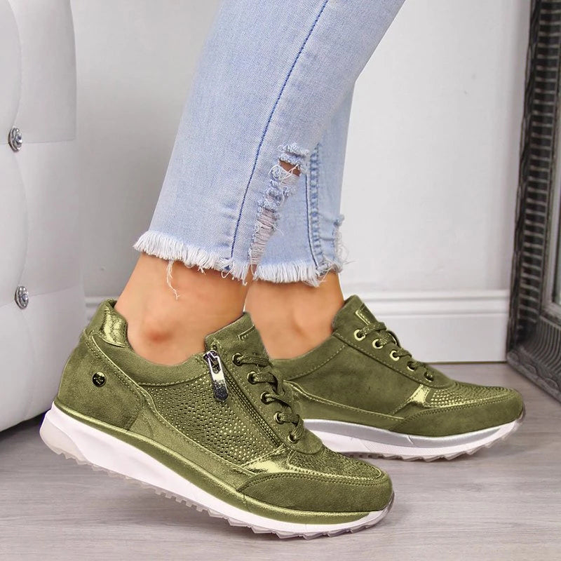 Bequeme Atmungsaktive Damen Sneaker