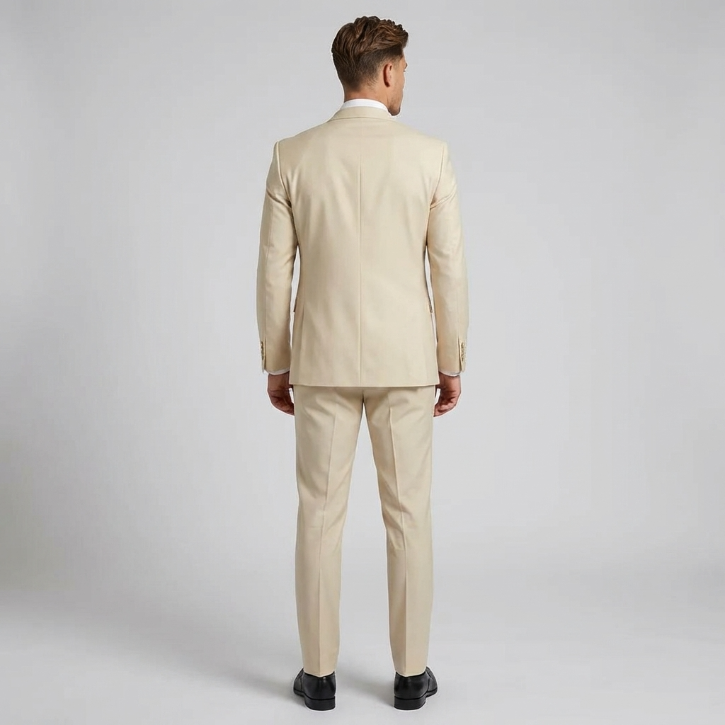 Eleganter Dreiteiliger Herren Anzug für Hochzeit &amp; Festliche Anlässe