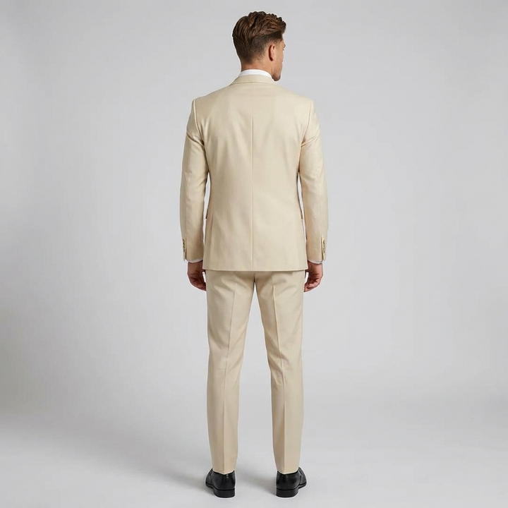 Eleganter Dreiteiliger Herren Anzug für Hochzeit &amp; Festliche Anlässe