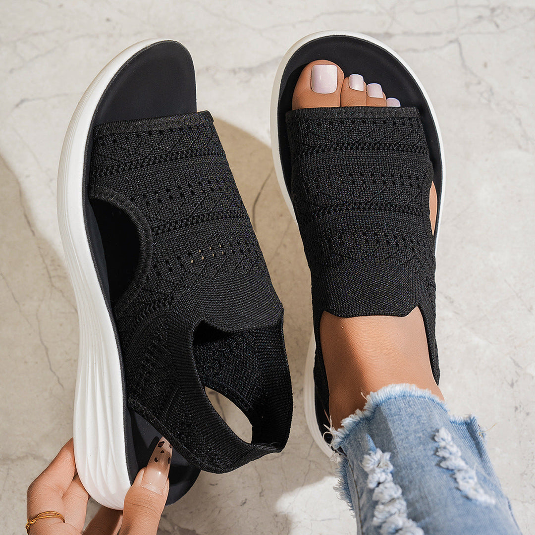 Bequeme Sommerliche Damen Komfort-Sandalen