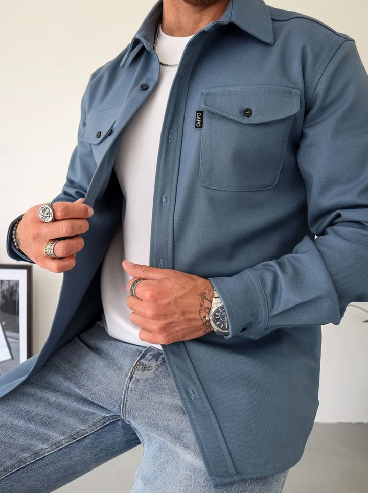 Lamar | Herren Hemdjacke – Atmungsaktiv, Stylisch &amp; Vielseitig 2