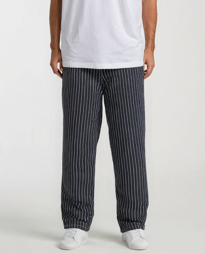 Lässige Gestreifte Herren Jeans
