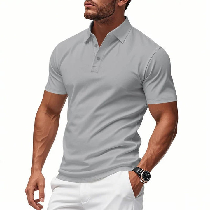 Atmungsaktives Herren Poloshirt mit Stretch