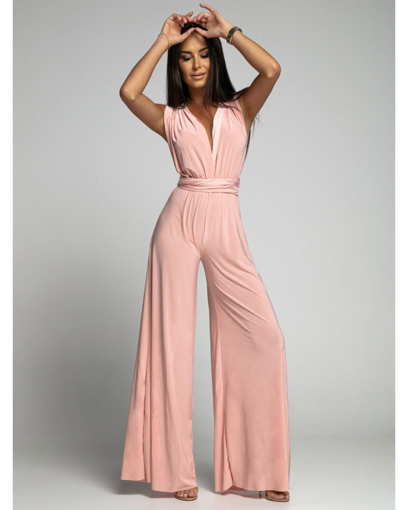 Eleganter Ärmellose Damen Jumpsuit