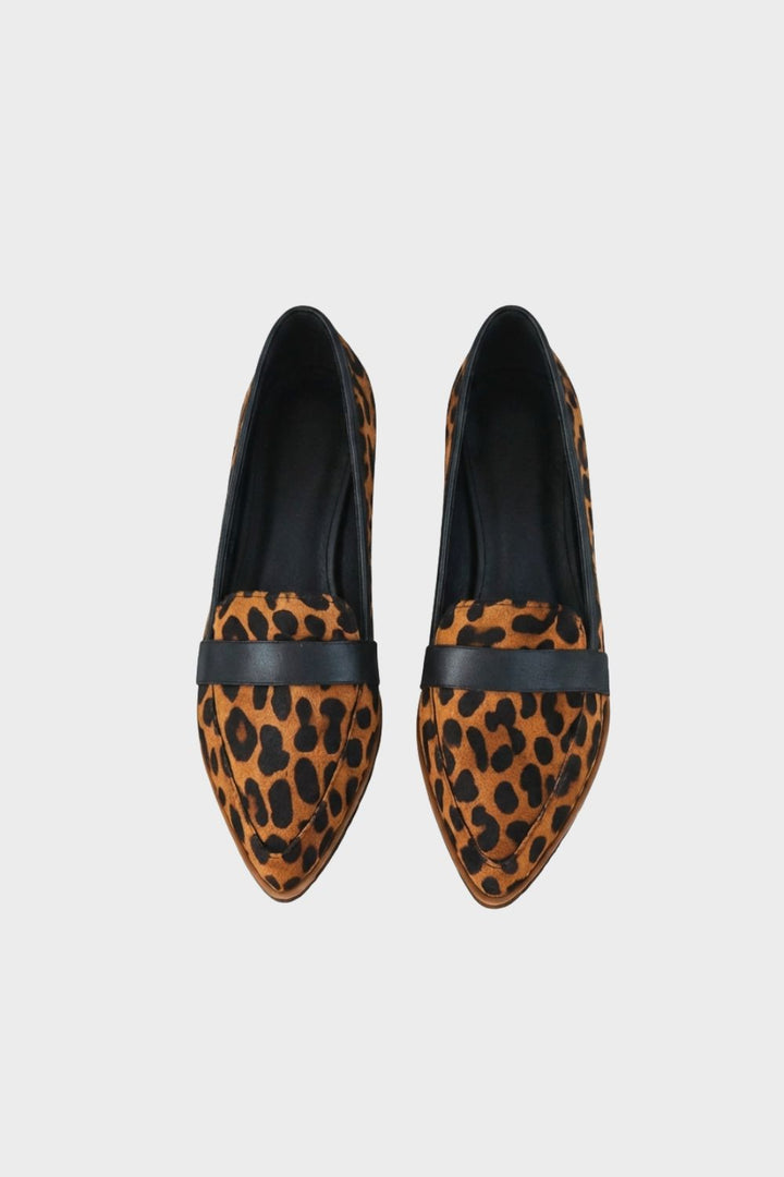 Elegante Damen Slipper mit Blockabsatz aus Wildleder