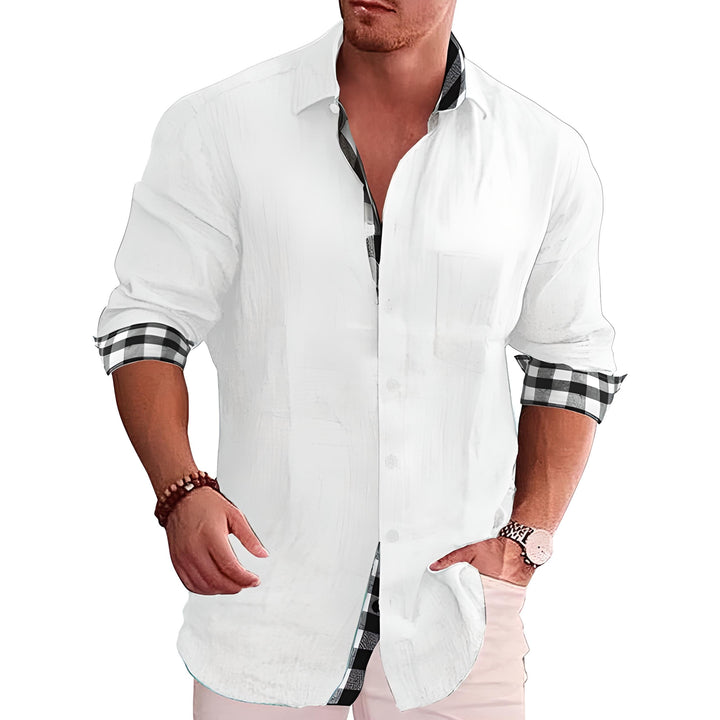 Elegantes Modernes Herren Hemd