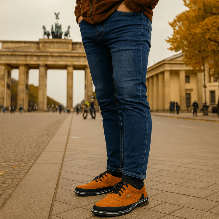 Klassische Elegante Herren Oxford-Schuhe
