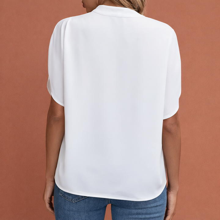 Elegante Luftige Damen Bluse mit Schmeichelhaftem Schnitt