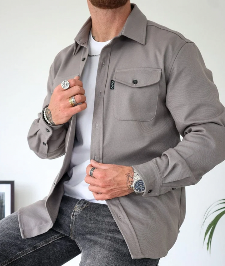 Lamar | Herren Hemdjacke – Atmungsaktiv, Stylisch &amp; Vielseitig 3