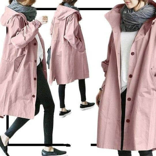 Eleni Wasserabweisender Klassischer Damen Trenchcoat