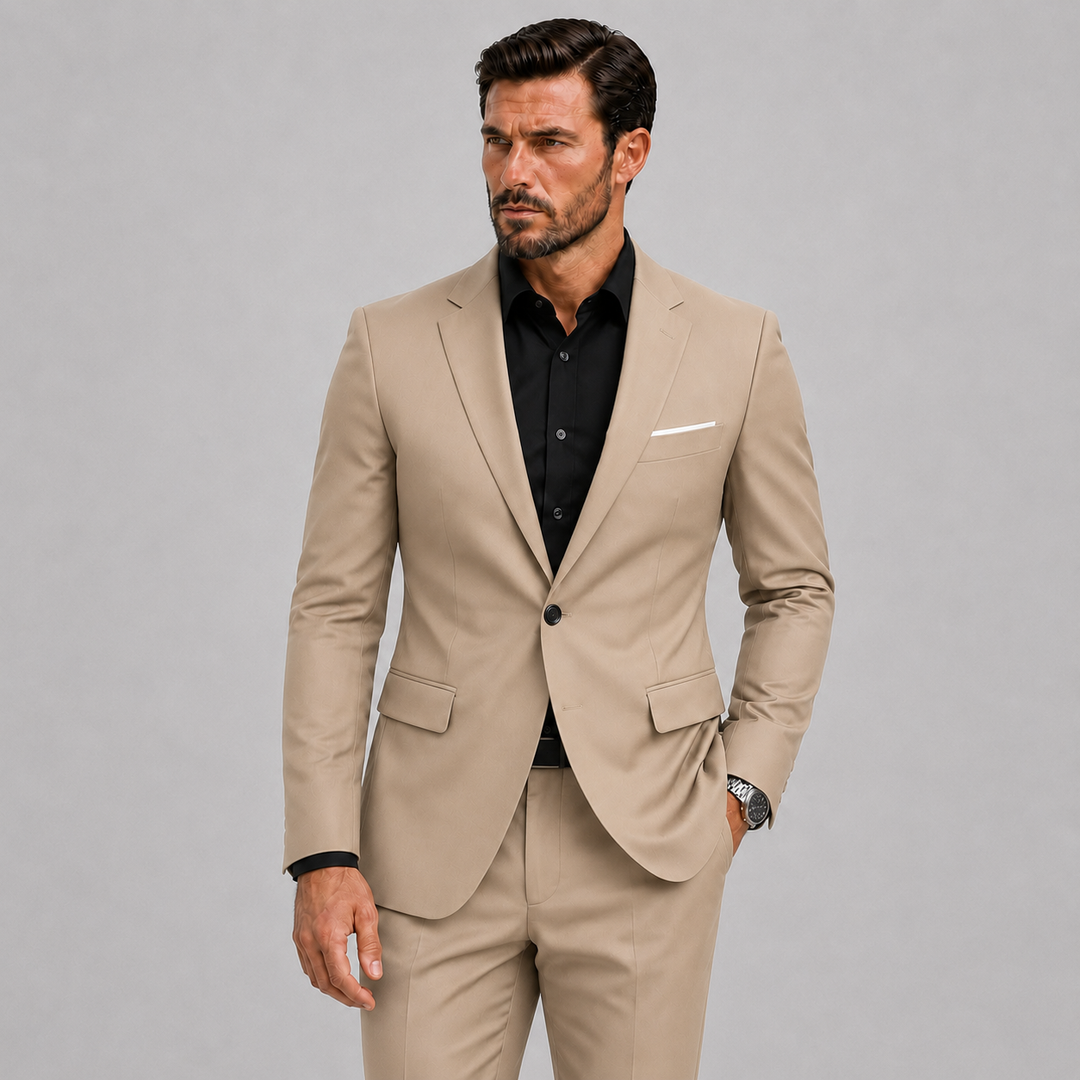 Eleganter Slim-Fit Herren Anzug