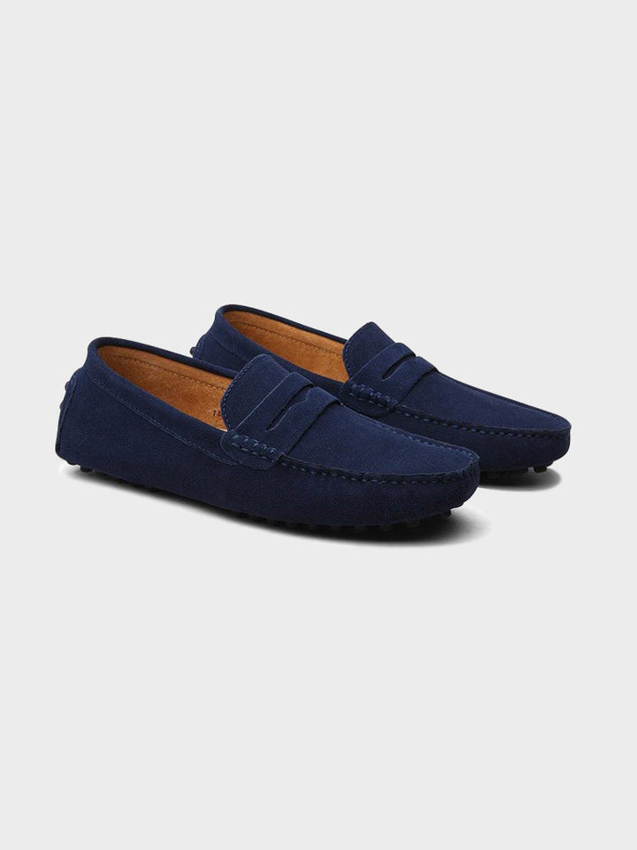 Elegante Wildleder Herren Bootsschuhe