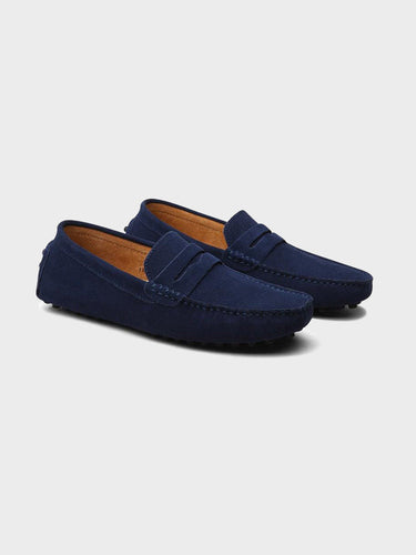 Elegante Wildleder Herren Bootsschuhe