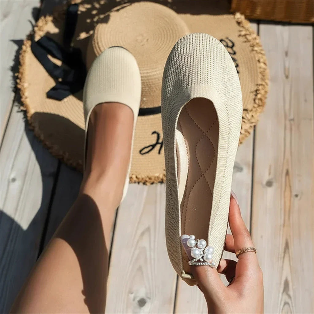 Bequeme Slip-On Damen Mokassins