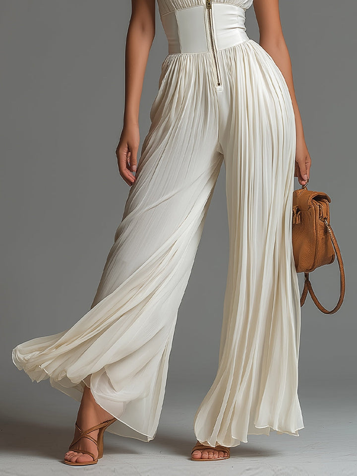 Elegantes Weißes Damen Set