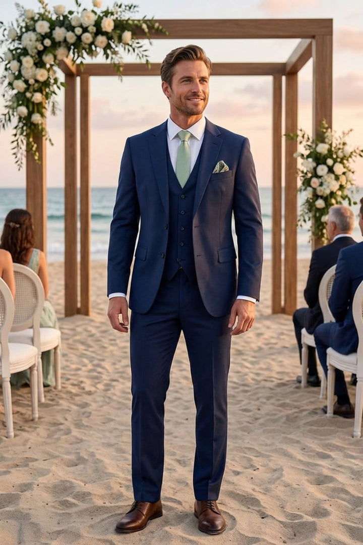 Eleganter Dreiteiliger Herren Anzug