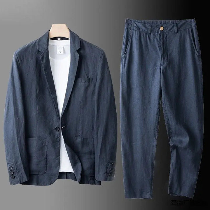 HARRINGTON OXFORD | LINEN BLEND SUIT FOR MEN Harrington Oxford