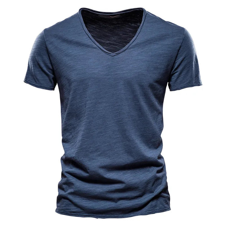 Atmungsaktives Leichtes Herren T-Shirt aus Baumwolle
