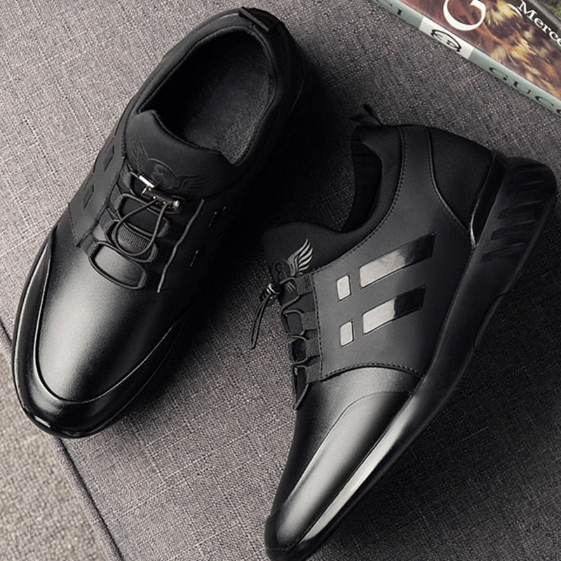 Bequeme Ergonomische Premium Herren Lederschuhe