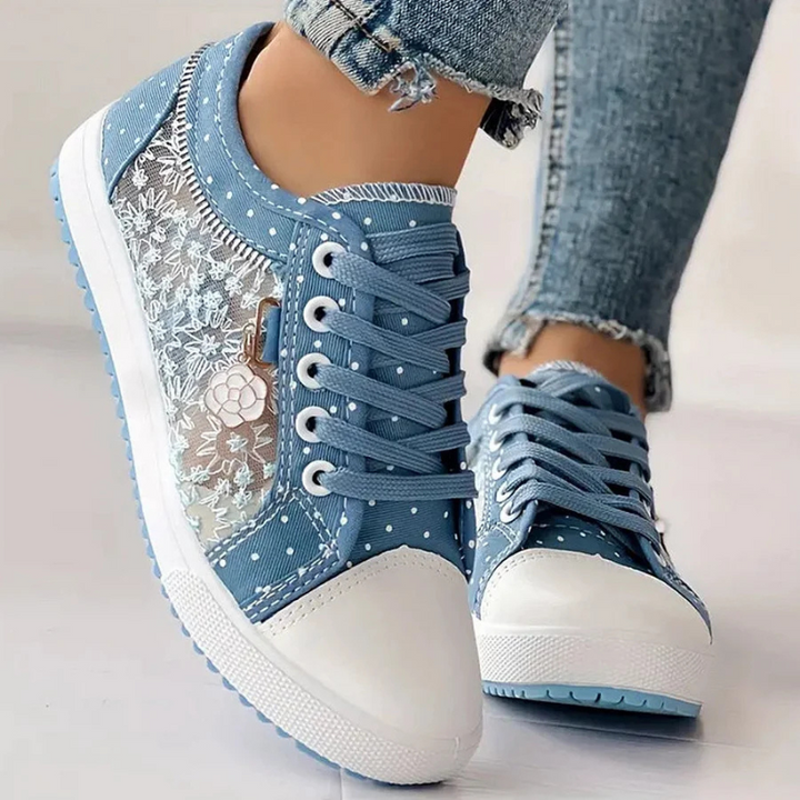 Elegante Florale Damen Sneaker