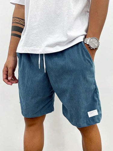 Lässige Herren Freizeit-Shorts mit Kordelzug