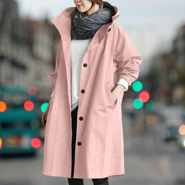 Wasserdichter Warmer Damen Trenchcoat