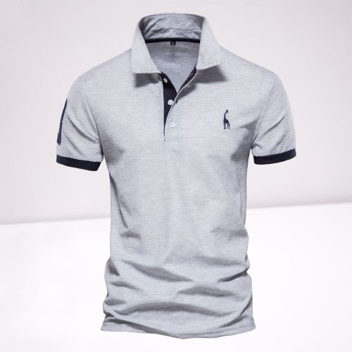 Elegantes Klassisches Herren Polohemd