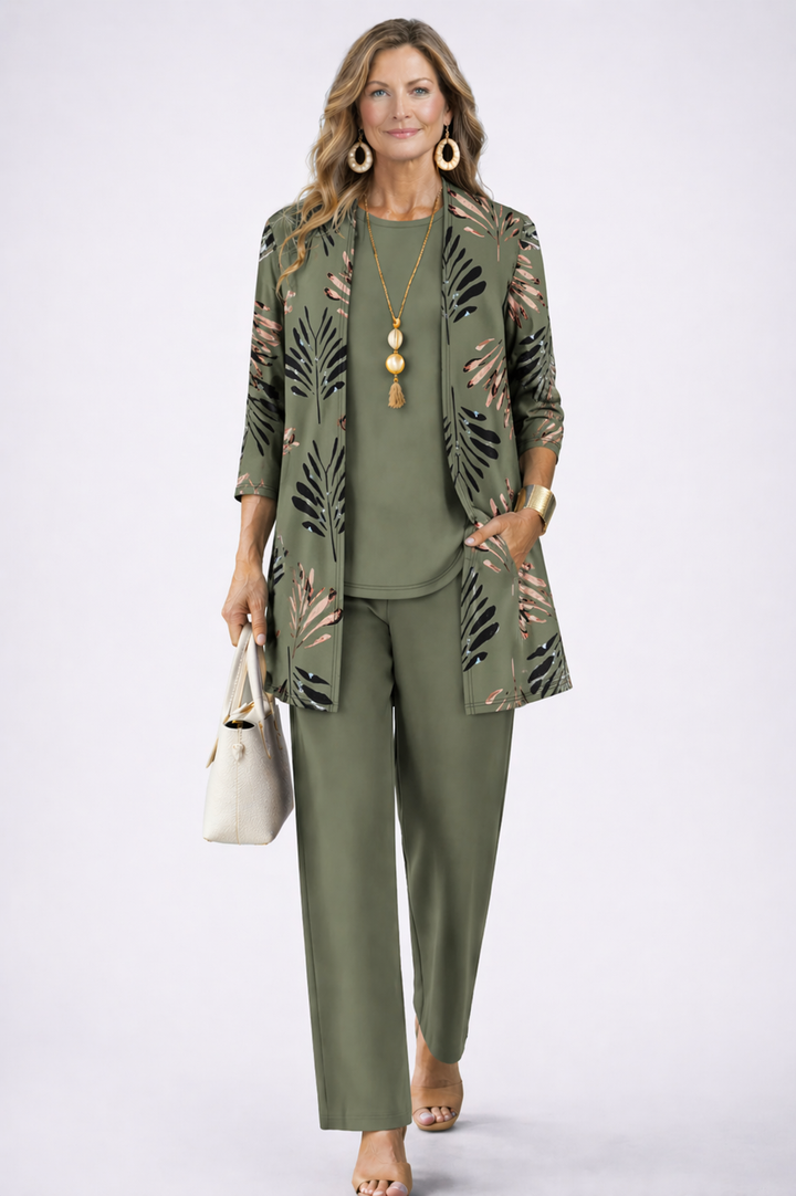 Elegantes 3-Teiliges Damen Set